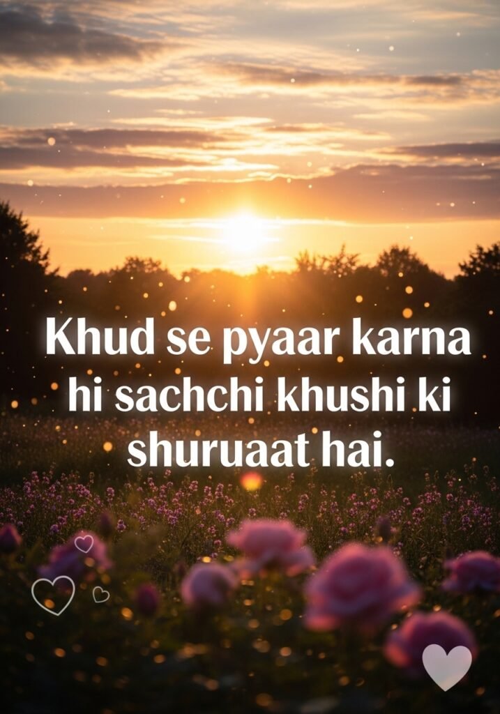 Self Love Love Quotes in Hindi