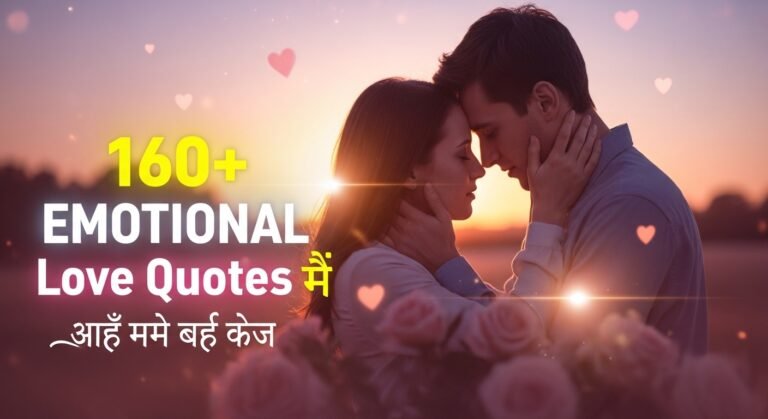 emotional love quotes in hindi