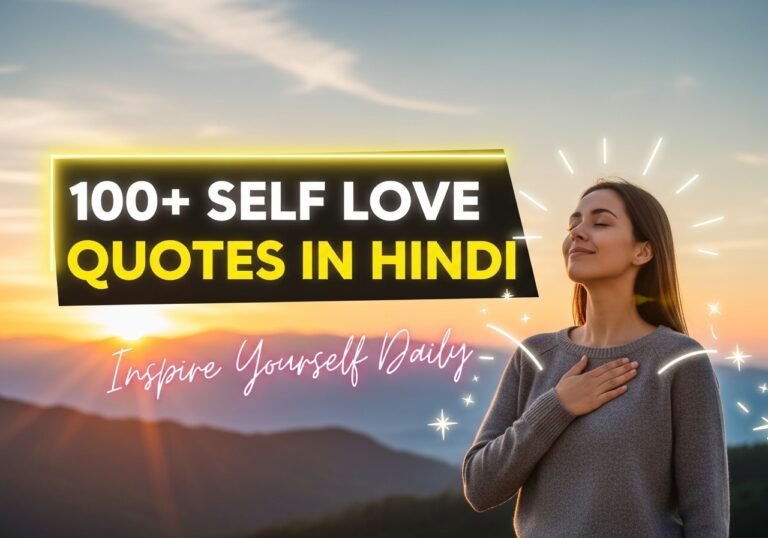 self love quotes in hindi