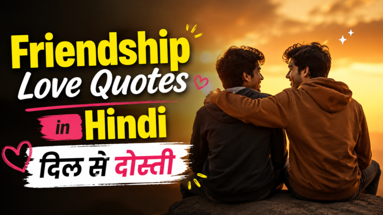 friendship love quotes