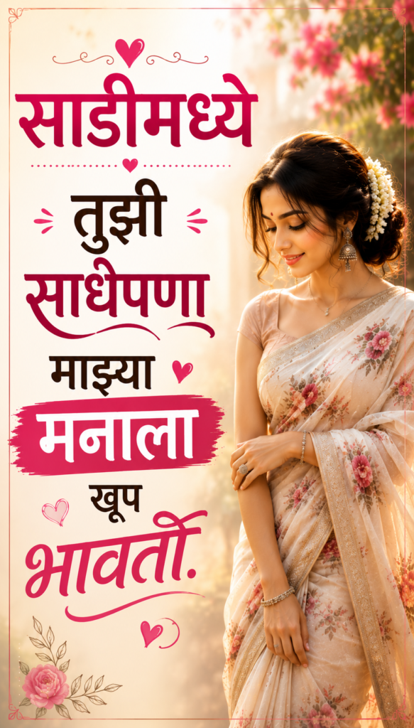 Saree Love Quotes In Hindi Marathi