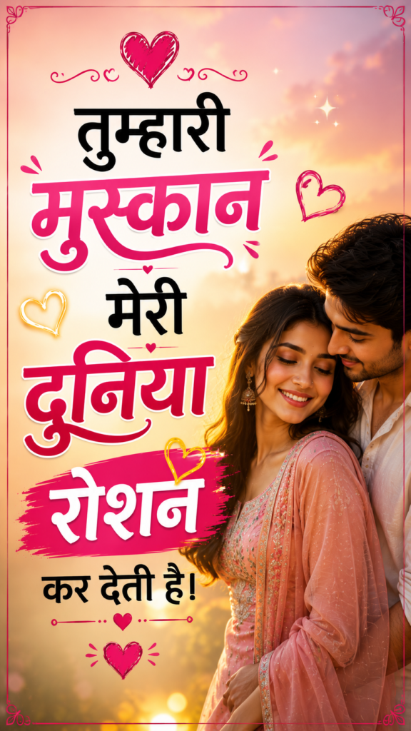 Inspirational Love Quotes in Hindi for Her