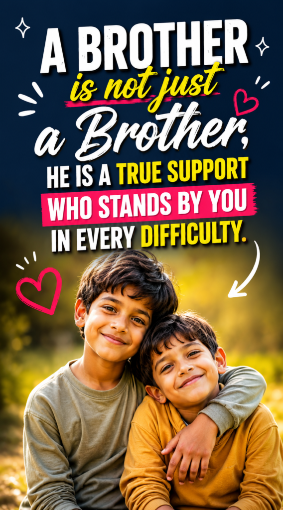 Big Brother Love Quotes in Hindi