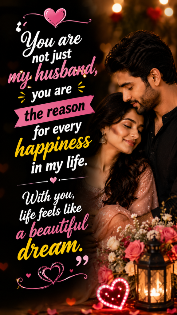 Feeling Love Quotes in Hindi for husband